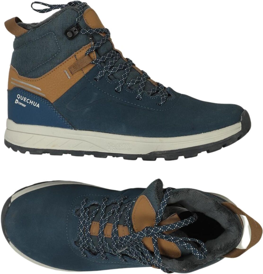 quechua Herren Stiefel, Marineblau, Gr. EU 37, Leder / Tex / Membran - Second Hand