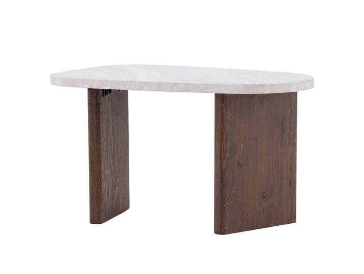 Table basse Grönvik 70 cm 70 x 40 x 45cm Gris/Imitation béton