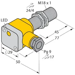 Turck Sensor BI5-G18SK-AN6X