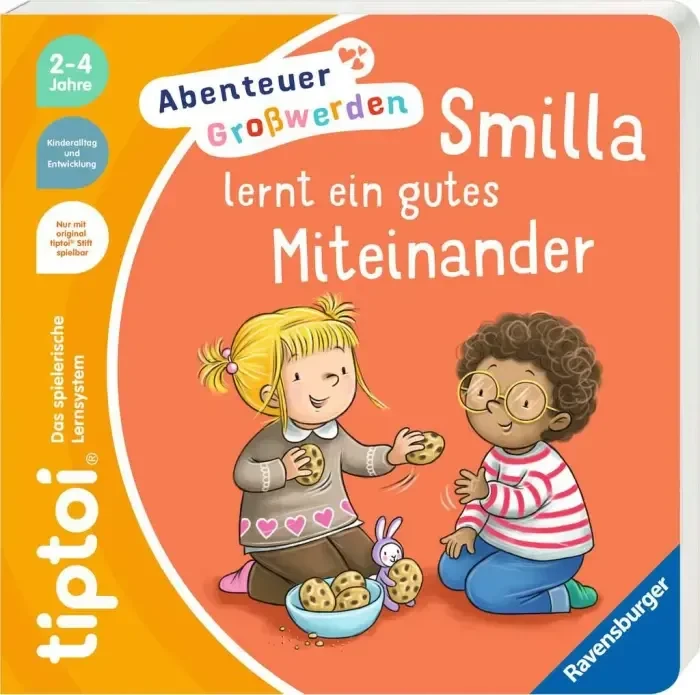 Ravensburger tiptoi Abenteuer Großwerden Smilla lernt ein gutes Miteinander