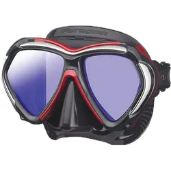 Tusa Tauchmaske Paragon - Schwarz Metallrot