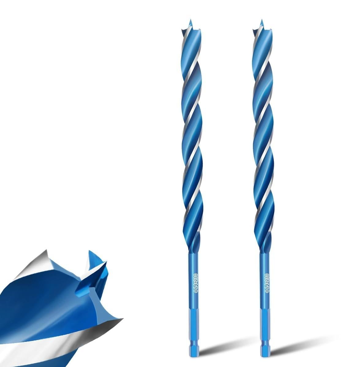 Professionele Houtboor met Centreringspunt en Hex Shank