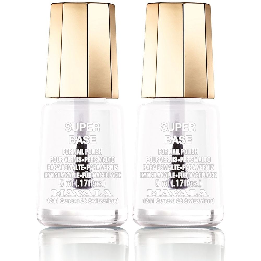 Mavala Vernis Ongl Super Base 5ML x2 2x1 St Nagellack new