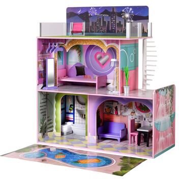 Olivia's Little World by Teamson Kids Olivia's Little World - Dreamland Sunset Doll House