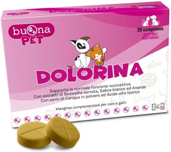 BUONA PET Dolorina Mangime Complementare Compresse 20CP