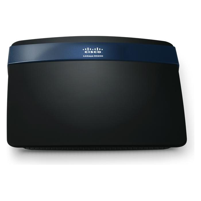 Linksys E3200, DualBand Wireless Router, mit 300Mbit/s (E3200-EW)