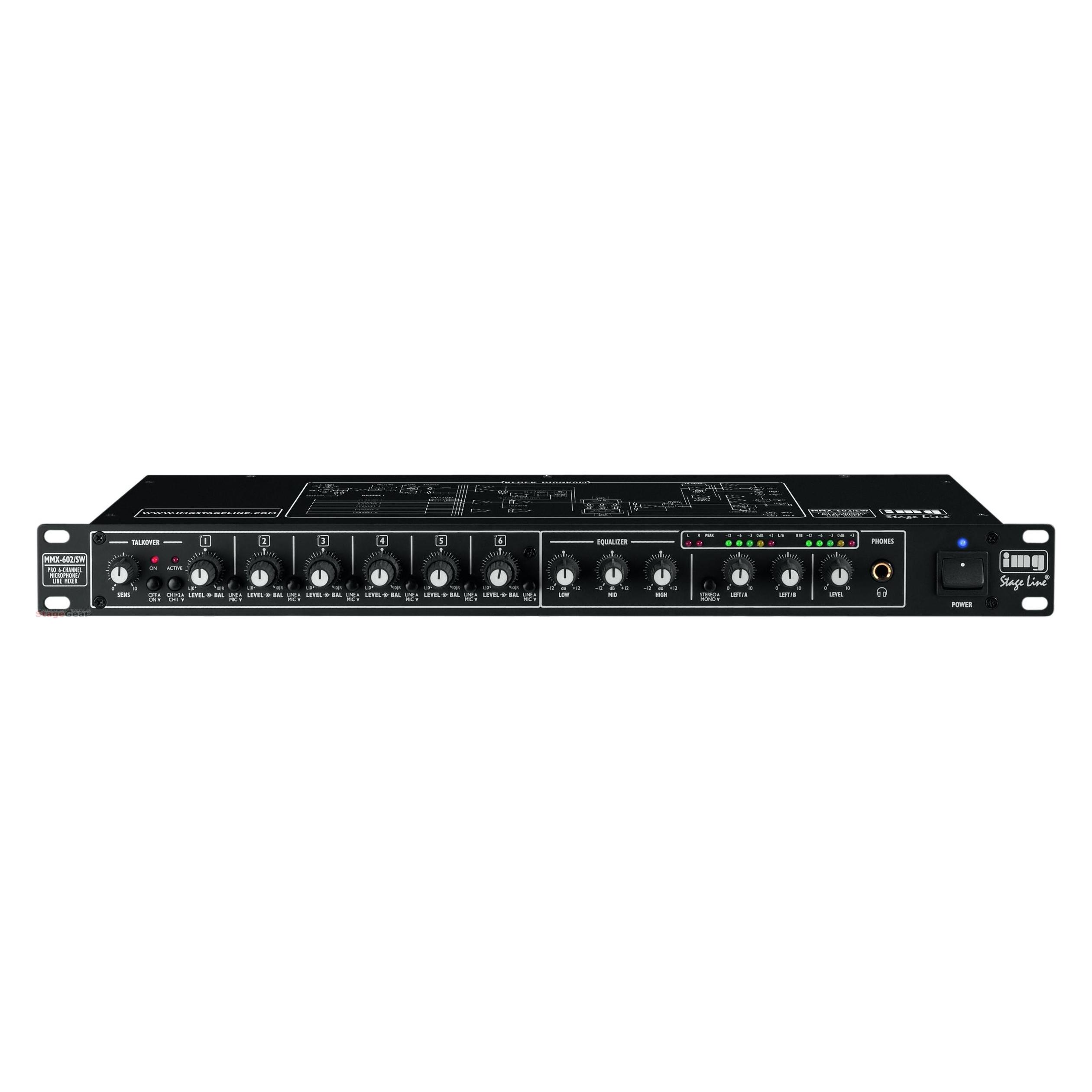 Img Stage Line Mmx-602/Sw (Line-Mischer) (MMX-602/SW)