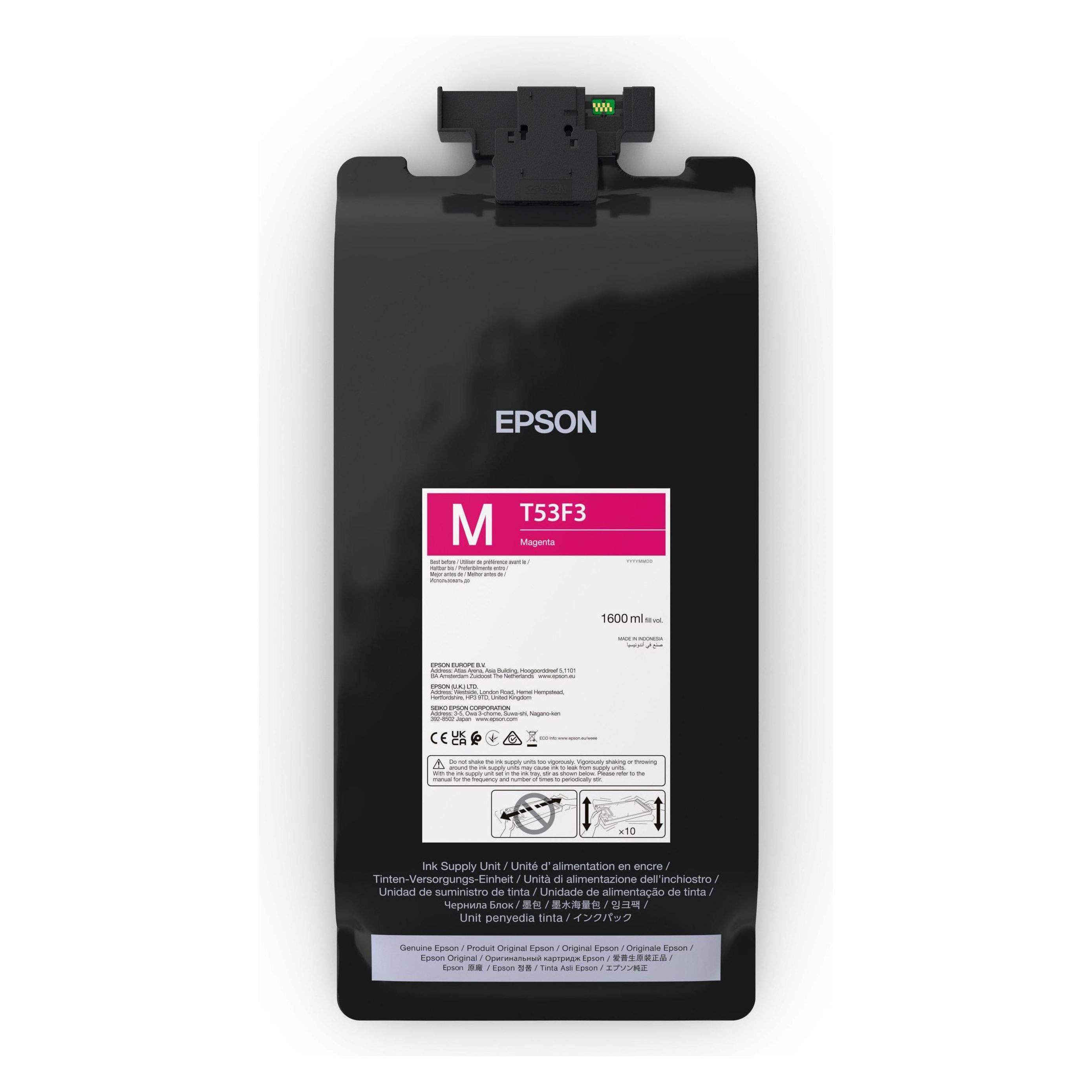 Epson ENCRE T53F3 M 1600ML (M) (C13T53F30N)