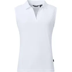 Abacus Polo Malone, ärmellos, weiss