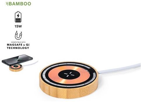 Chargeur et Pratique 15W Personnalisé Ming bambou