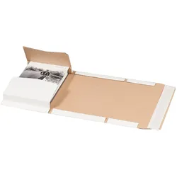 smartboxpro 25 x Univ.-Versandverp. weiß A5, 217x155mm