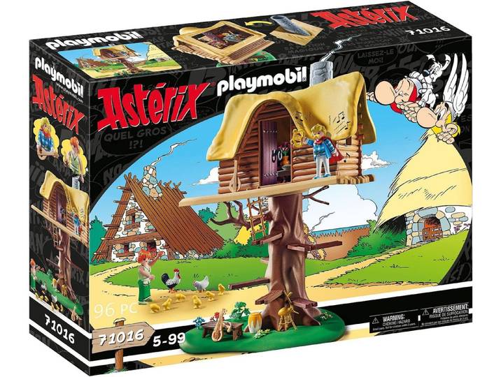 Playmobil® Spielwelt PLAYMOBIL Asterix 71016 Troubadix mit Baumhaus