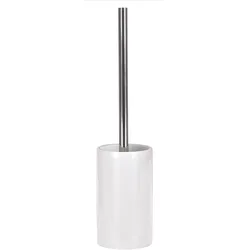 WC-Bürsten-Halter PUR SHINY (LBH 8,50x8,50x39 cm) - weiß - LBH 8,50x8,50x39 cm