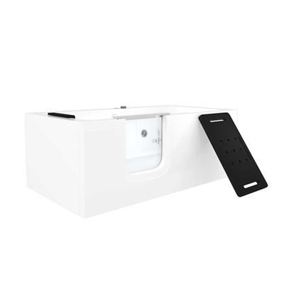 AcquaVapore Whirlpool Seniorenwanne mit Tür S15WP-L 160x85cm ohne Armatur
