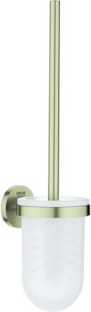 Grohe Essentials WC set de brosses 40374EN1 nickel brossé, modèle mural, fixation invisible