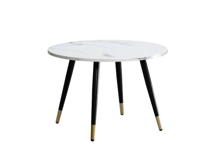Mid.you Couchtisch, Weiss, Holzwerkstoff, rund, konisch, 60x41x60 cm, Wohnzimmer, Wohnzimmertische, Couchtische, Couchtische rund