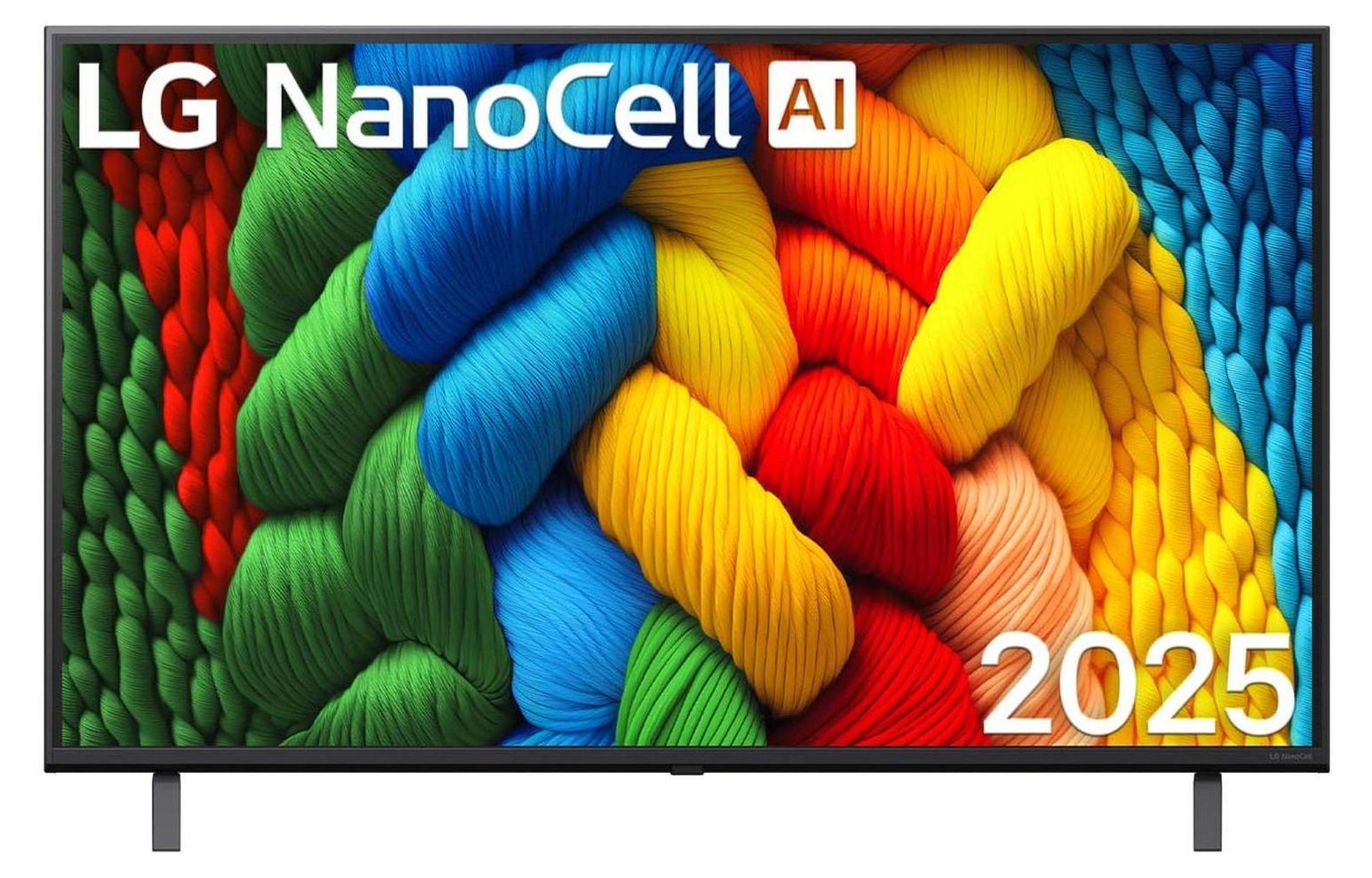 LG NanoCell AI 43NANO81A6A, 109,2 cm (43"), 3840 x 2160 Pixel, NanoCell, Smart-TV, WLAN, Schwarz