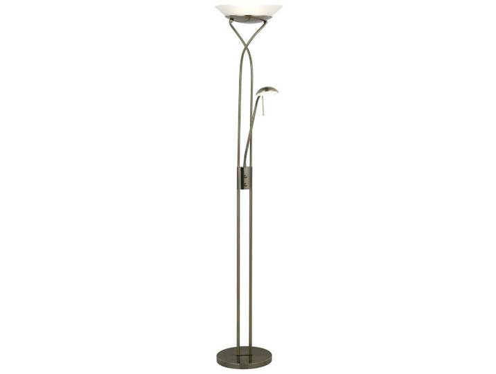 Brilliant Deckenfluter Ollie G93036/31, Chromfarben, Metall, LED integrated, 32x180x62 cm, Lampen & Leuchten, Innenbeleuchtung, Stehlampen