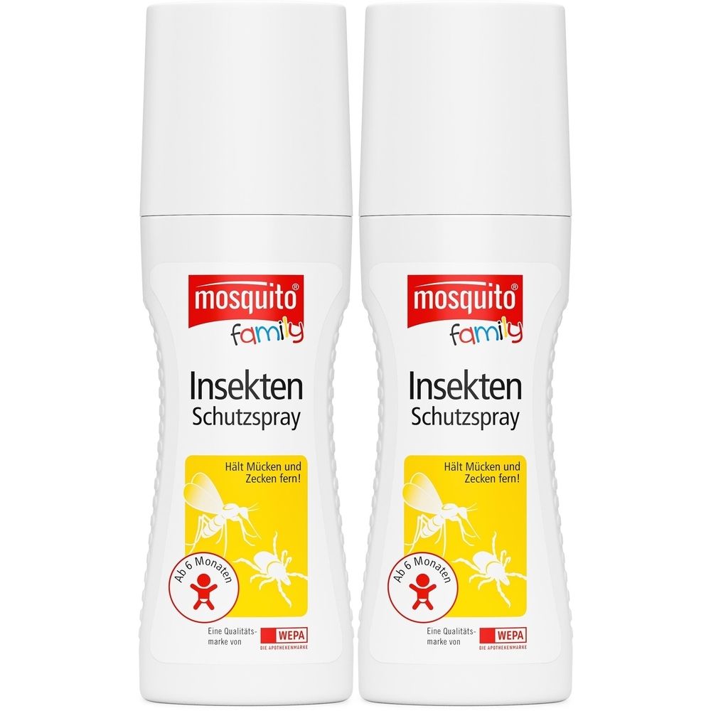 Mosquito Insektenschutz-Spray family 2x 2x100 ml Spray