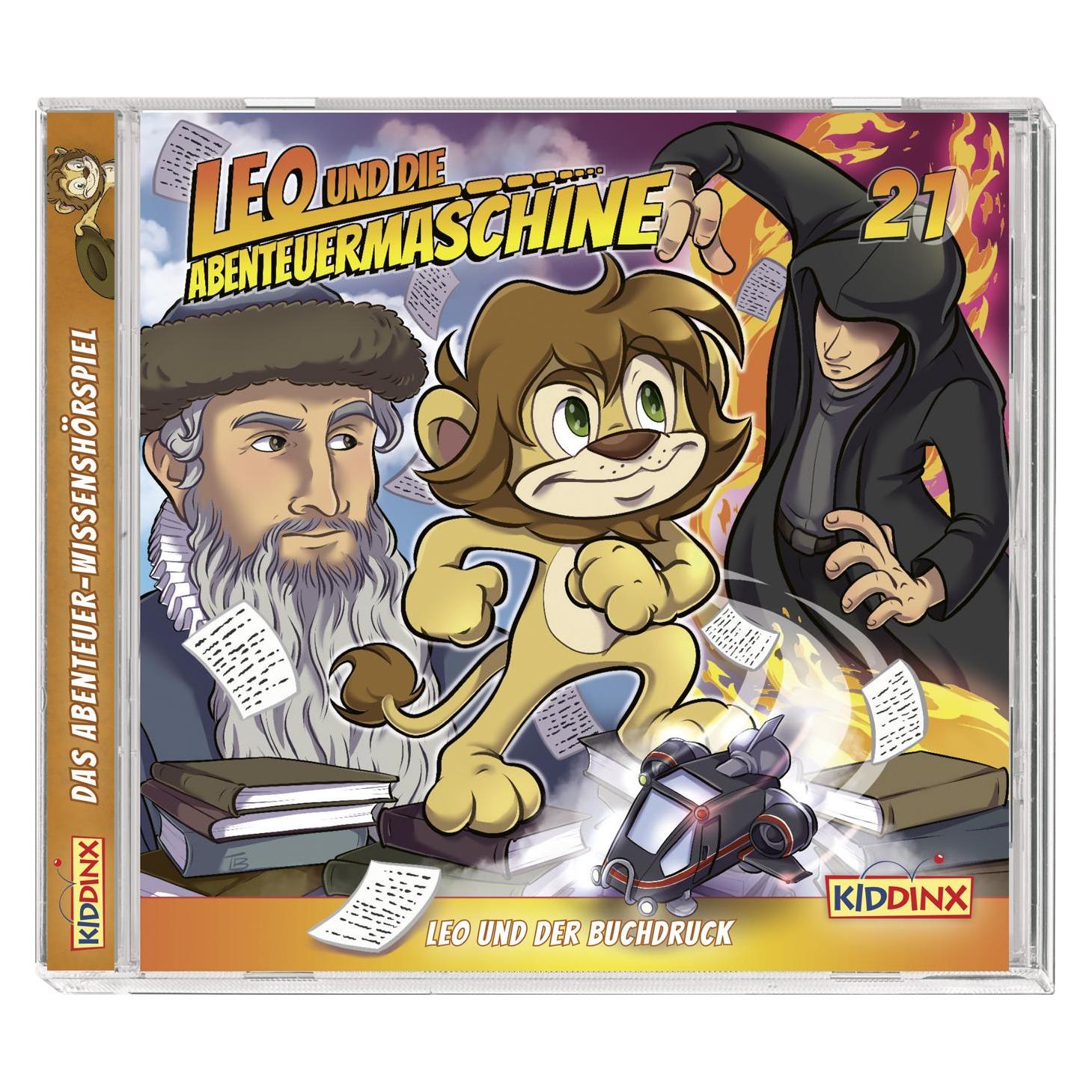Kiddinx Leo und die Abenteuermaschine 21 (422621)