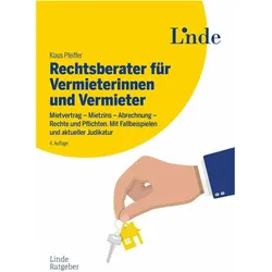 Rechtsberater für Vermieterinnen und Vermieter, Ratgeber von Klaus Pfeiffer