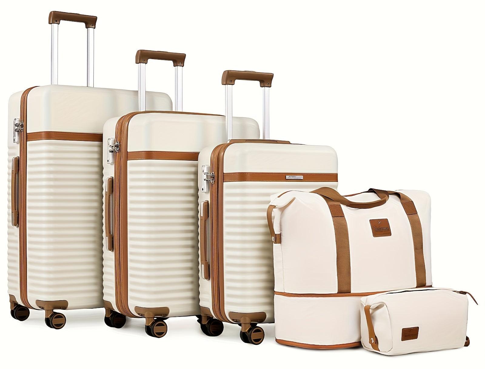 Koffer-Sets - Reisekoffer - Trolley - Handgepäck - aufgegebenes Gepäck - Hartschalenkoffer aus ABS - Spinner-Räder & TSA-Schloss