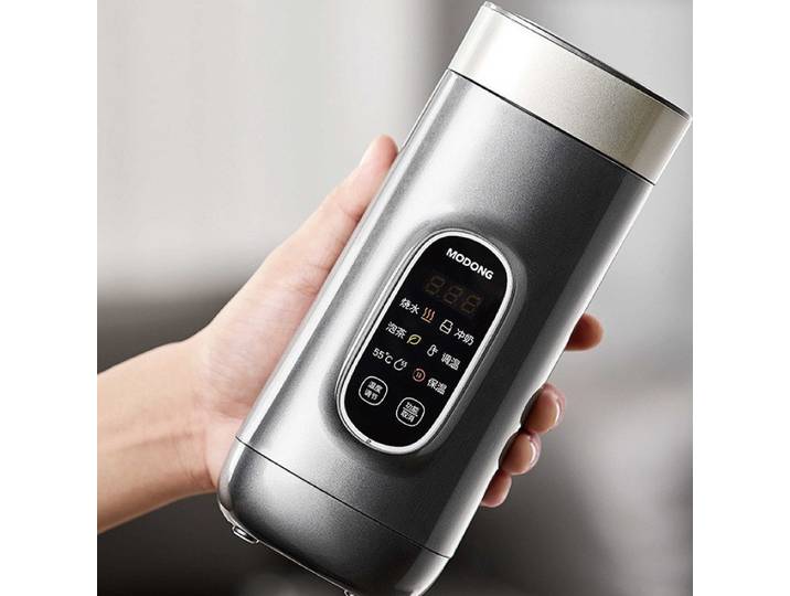 Tasse chaude électrique de 650ml, tasse bouillante de voyage pour bureau, théière à température constante en titane pur, tasse chauffante intelligente, tasse Thermos 400W
