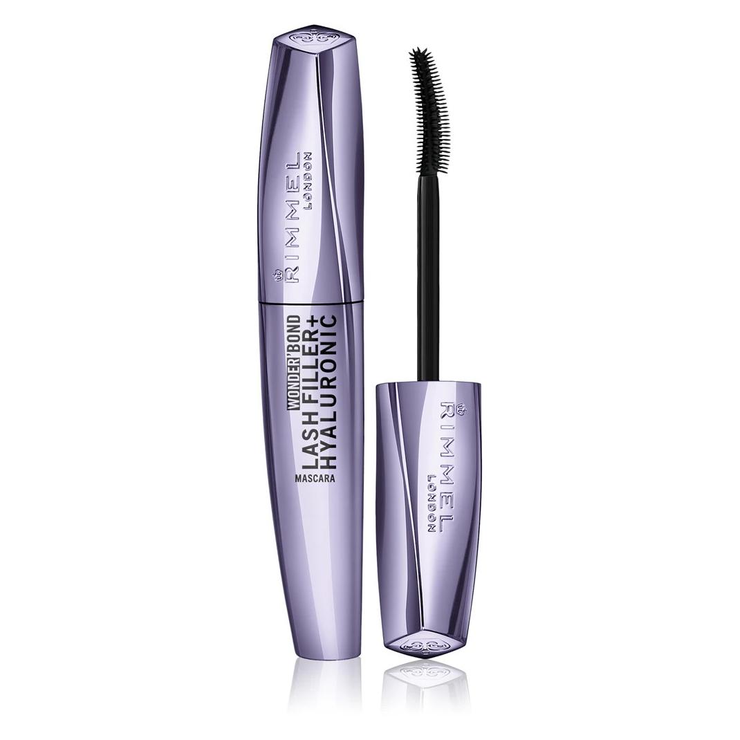 Rimmel London Rimmel Wonder'bond Lash Filler + Hyaluronic Mascara 001 Black Bold Volume (#01 Black, 001 black) (350239513)