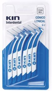 Kin Conical Interdental Brush Set 1.3 mm 6 Units
