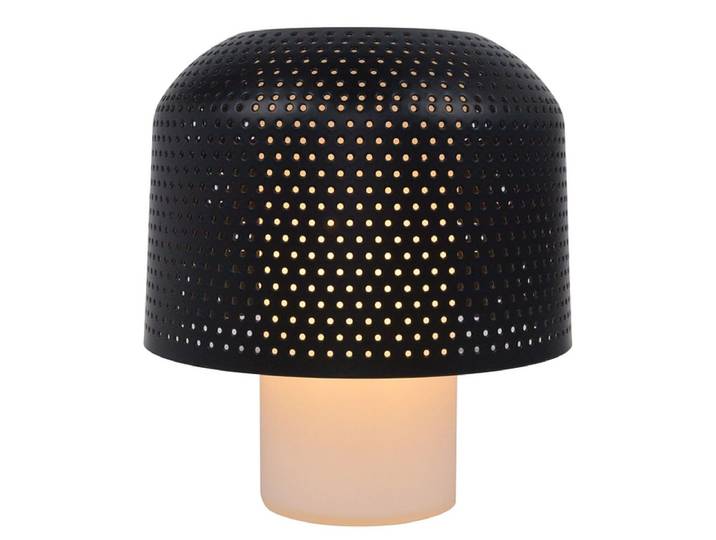 Tischlampe MUSHROOM 20cm 25W schwarz