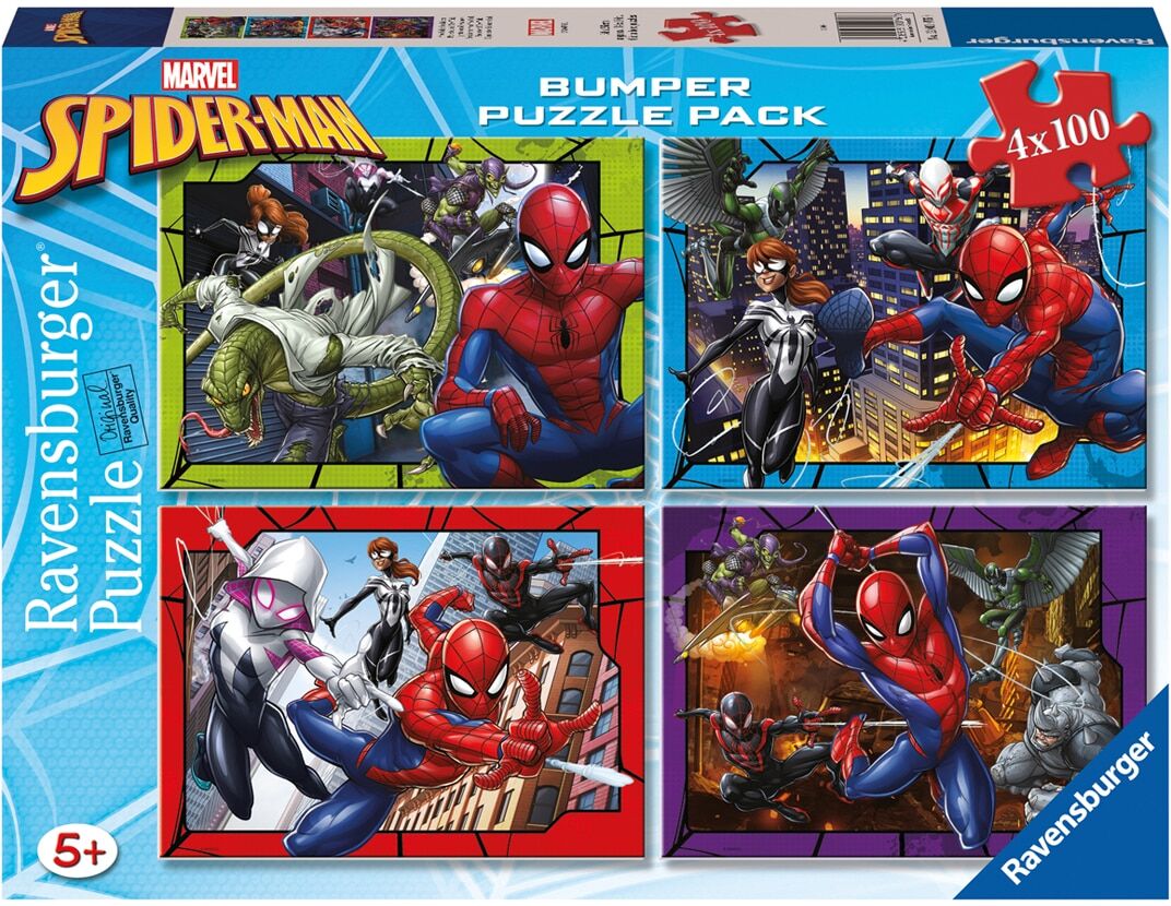 Ravensburger Puzzle Infantil Bumper 4X100 - modelos surtidos.