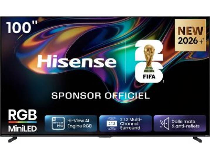 Hisense - Tv Rgb 100ur8s (2026) 100 (253 Cm)