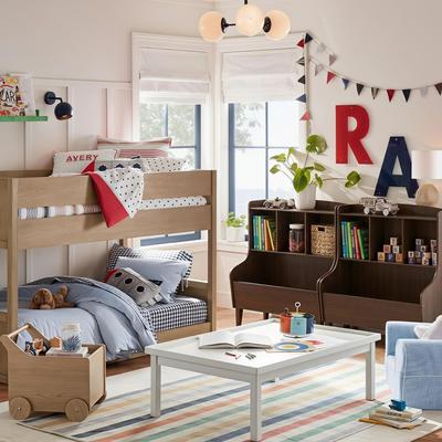 WILK Kids Storage Organizer, Toy Storage Cabinet, Bookshelf & Cube Shelf