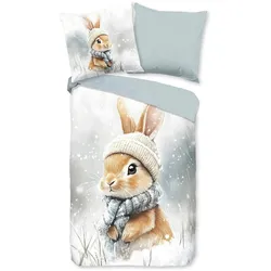 Traumschlaf, Bettwäsche, Hase (Bettwäsche Set, 135 x 200 cm)