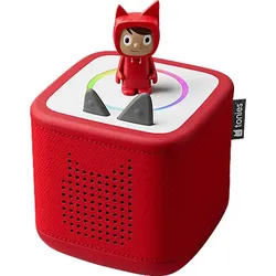 TONIES Starterset - TB2 Classic inkl. Kreativ-Tonie Toniebox 2, Rot