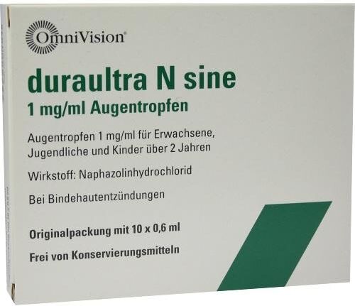Duraultra N Sine Augentropfen 10X0.6ml