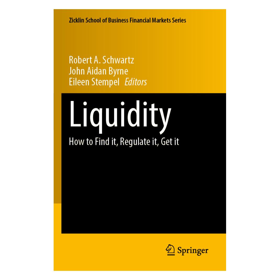 Springer Liquidity (Englisch, Softcover, Aidan Byrne, Eileen Stempel, John Stempel, Robert A. Schwartz) (57130779)