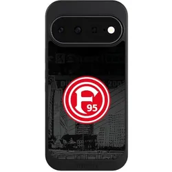 Nivocase Hülle für Google Pixel 11 Handyhülle NIVOcore Case Schwarz Fortuna Düsseldorf Logo Offizielles (Google Pixel 11), Smartphone Hülle, Schwarz