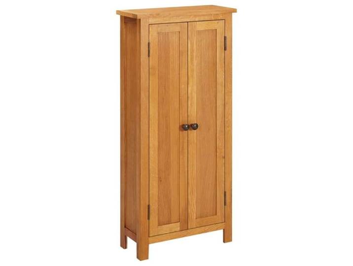 EASYLIFE Armoire de rangement 50x22x110 cm Bois de chêne massif VIDAXL Cadre stable LL5777