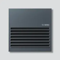 SIEDLE Sprachmodul LAN anthgr 99x99x33mm ATLM 770-0 Außengewinde