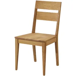 ESSZIMMERSTUHL (2er-Set) Delphina Massivholz 45 x 47 x 89 Wildeiche