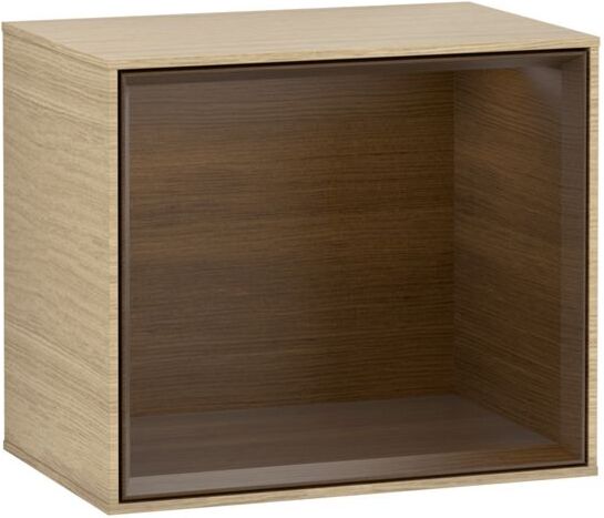 Villeroy und Boch Finion Regalmodul FD10GNPC 41,8x35,6x27cm, Regal Walnut Veneer, Oak Veneer