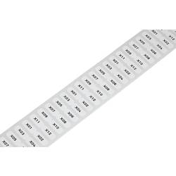 WAGO 210-805/000-002 Etikett für Thermotransferbedruckung 15 x 6 mm Farbe Beschriftungsfeld: Gelb Anzahl Etiketten: 3000