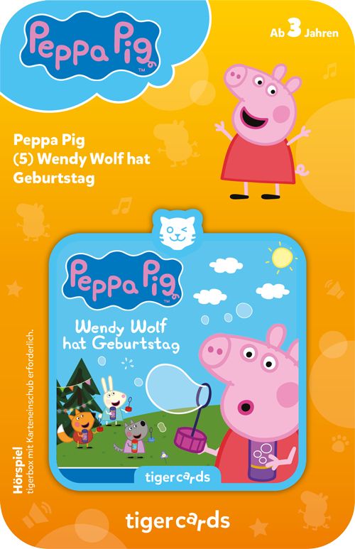 Tiger Media Peppa Pig (5): Wendy Wolf hat Geburtstag 354833