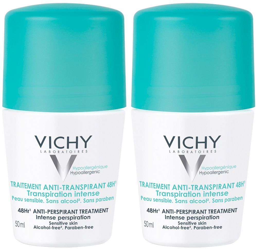 Vichy DEO Roll ON 48H 2x50 ml Stifte