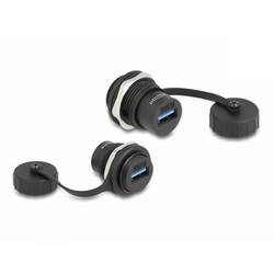 Delock USB 2.0 Adapter [1x USB-A Buchse - 1x USB-A Buchse] 86961 0.033 m