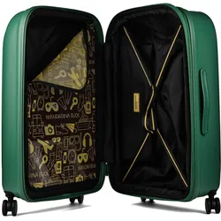 Mandarina Duck Logoduck + Trolley, Koffer, Grün
