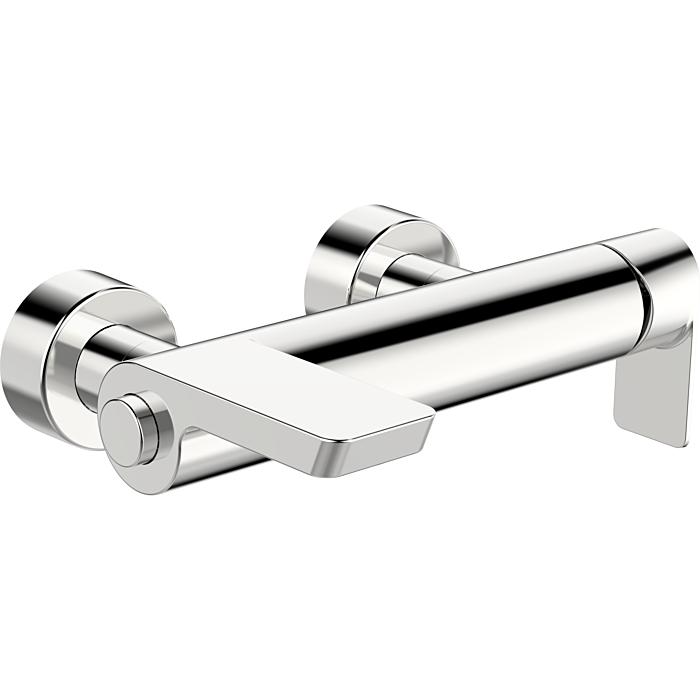 Hansa Hansastela Wannenfüll- und Brausearmatur 57742173 chrom, Druckumsteller, automatische Rückstellung