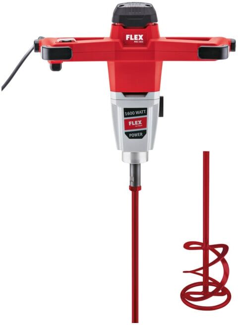 Flex Mélangeur 2 vitesses MXE 1602 + agitateur hélicoïdal HP2 160, 1600 W, variateur 3 positions (497312)