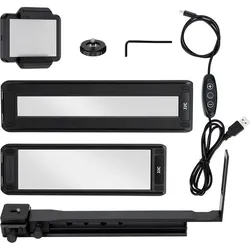 JJC FDA S2 Film Digitizing Adapter Set (Blitzgerät Adapter), Blitzgerät Zubehör, Schwarz